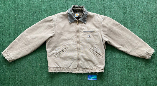 Vintage Carhartt beige Detroit Jacket