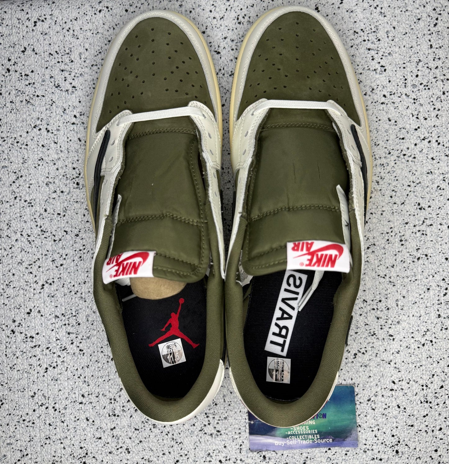 Jordan 1 Low Travis Scott Medium Olive