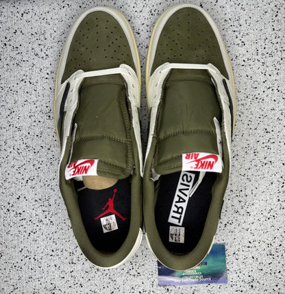 Jordan 1 Low Travis Scott Medium Olive