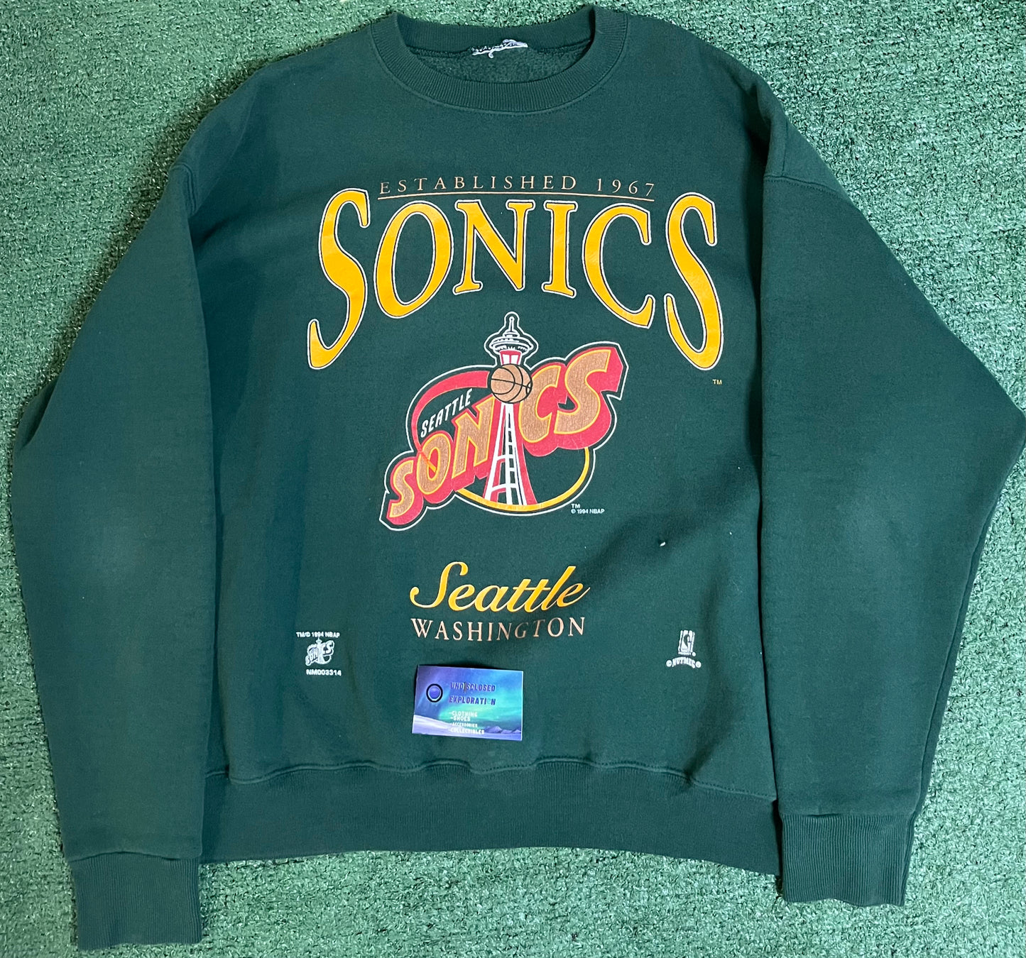 Vintage 1994 Seattle Sonics Crewneck