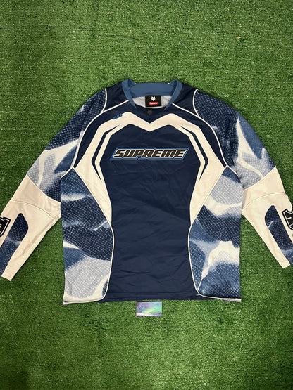 Supreme x Fox racing jersey blue