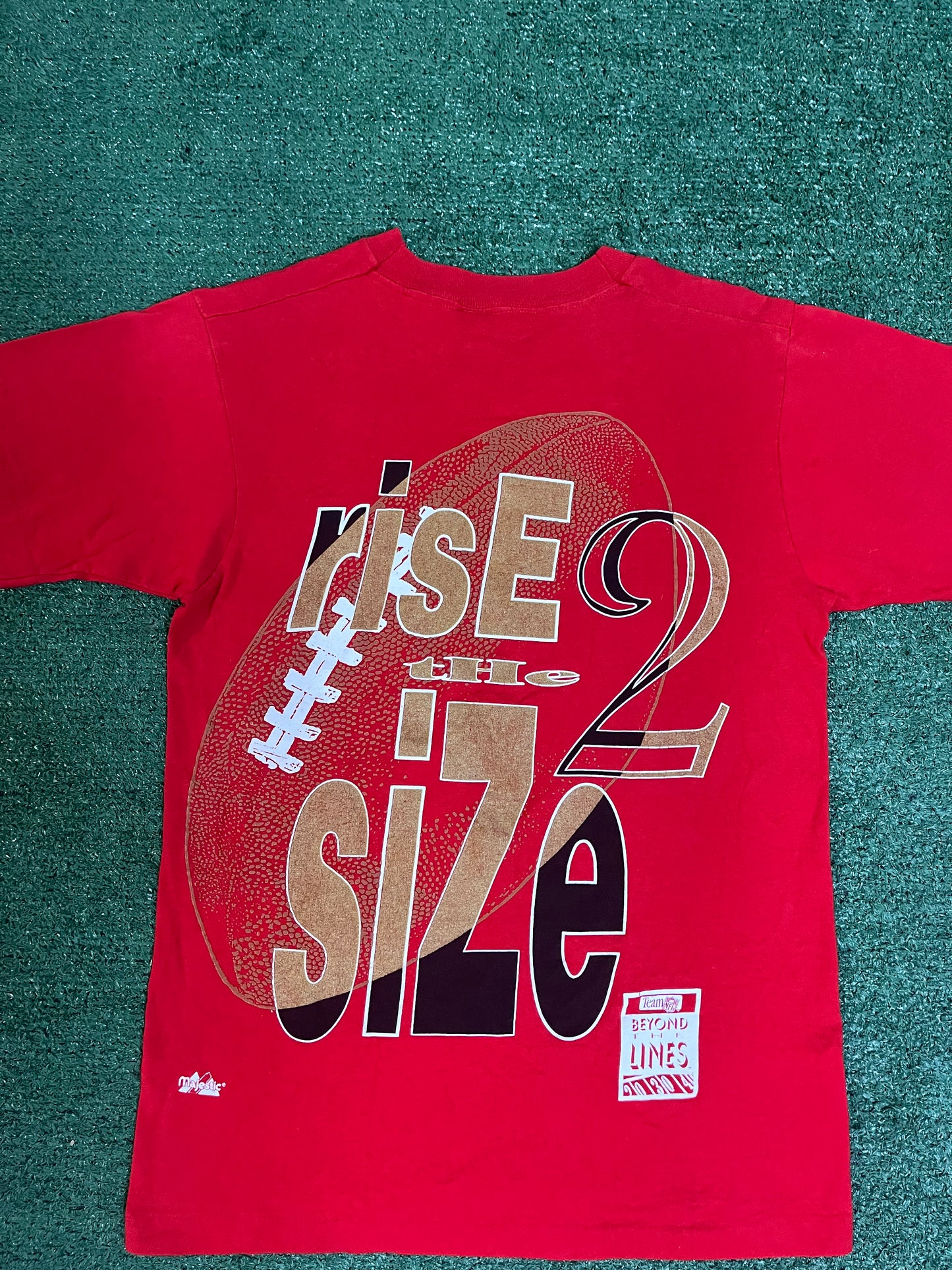 Vintage 1993 San Francisco 49ers Rise 2 size tee