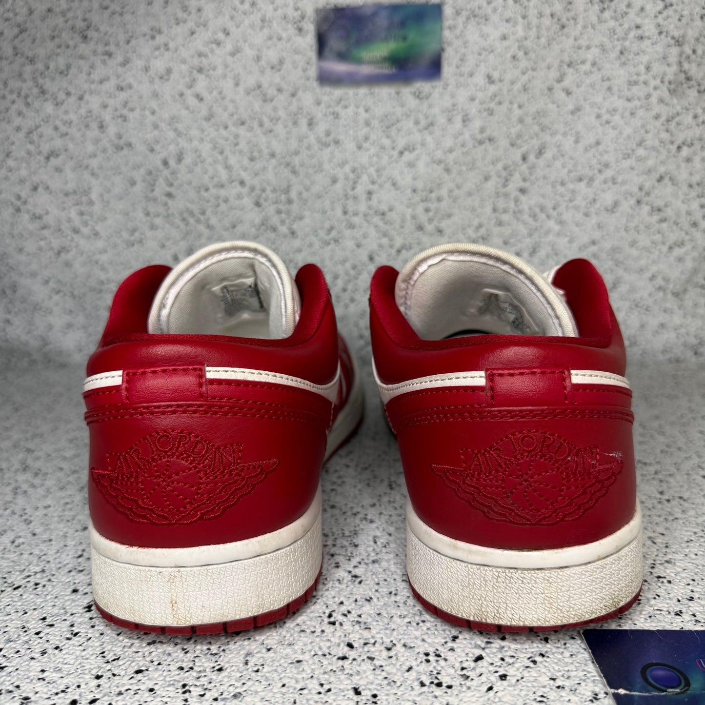 Jordan 1 Low Gym Red 9.5 Men/11 Women “Preowned”