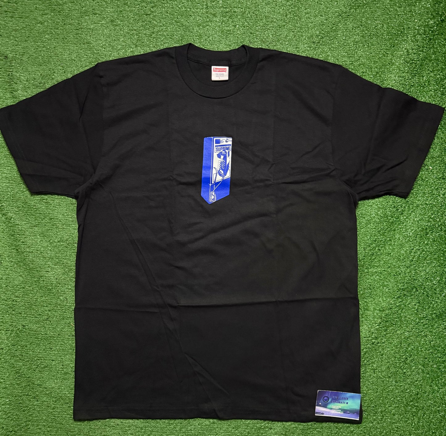 Supreme Payphone Tee Black