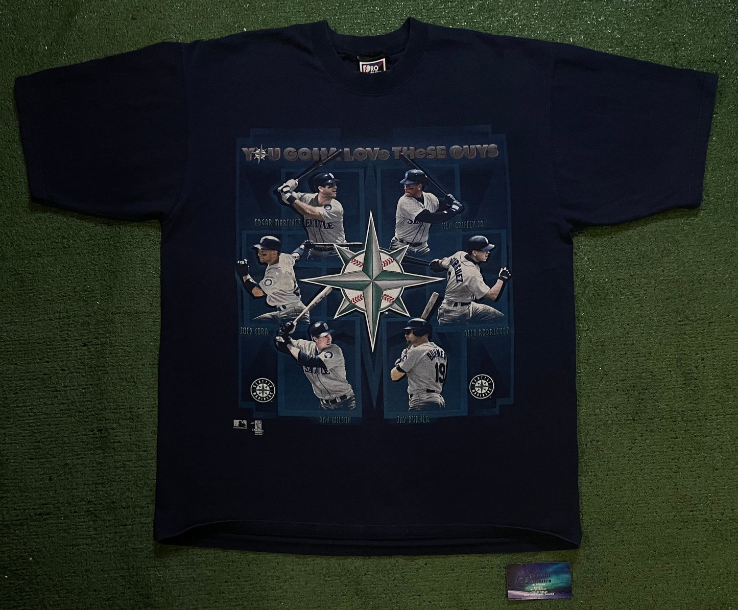 Vintage 1990s Seattle Mariners you gotta love these guys player tee