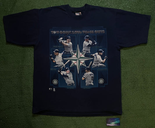Vintage 1990s Seattle Mariners you gotta love these guys player tee