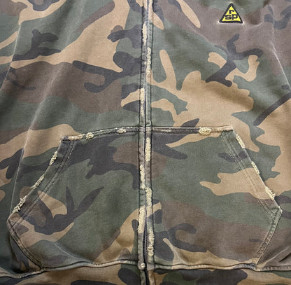 Gv Gallery Raspberry Hills Camo Bunker Zip Up Hoodie