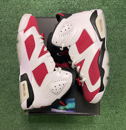 Air Jordan 6 Carmine 2021 size 11.5men/13women