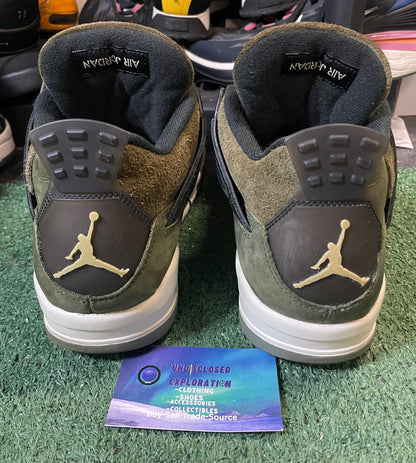 Air Jordan 4 craft olive size 11men/12.5women