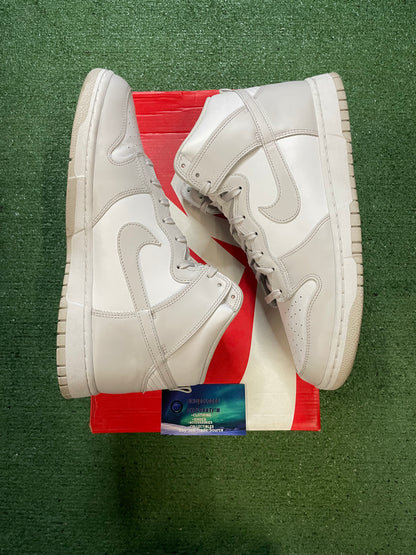 Nike Dunk high vast grey size 12men/13.5women