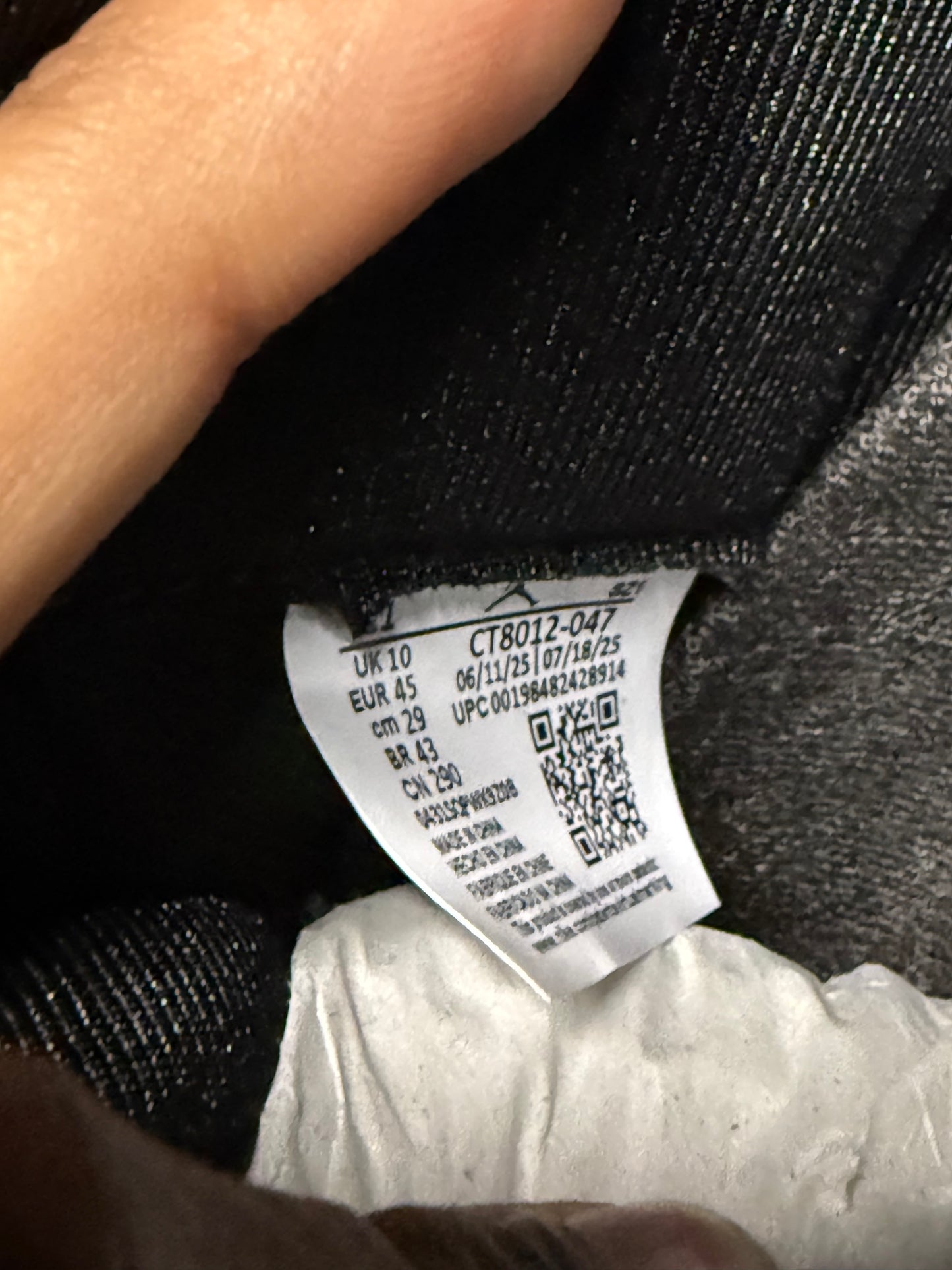 Jordan 11 Gamma 11 Men/12.5 Women “Preowned”