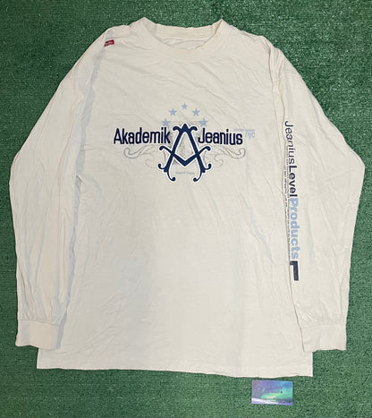 Vintage 1990s Akademik Jeanius longsleeve