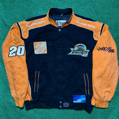 Vintage Tony Stewart Home Depot Nascar Jacket