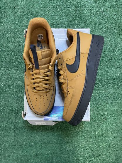Nike Air Force 1 low wheat size 11men/12.5women