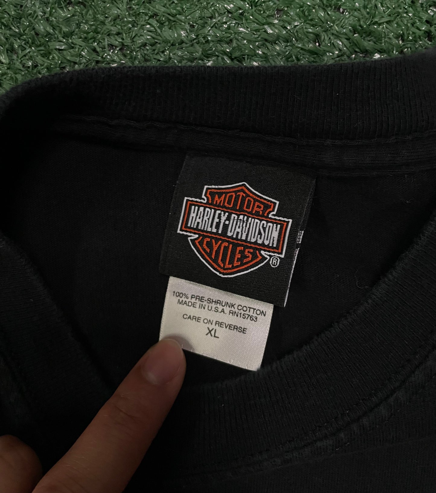 Vintage 2000s Harley Davidson downtown Seattle tee