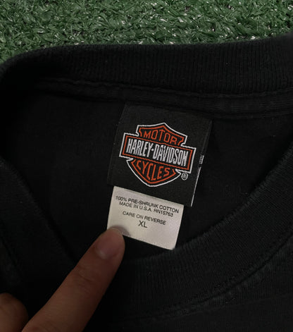 Vintage 2000s Harley Davidson downtown Seattle tee