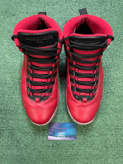 Jordan 13 bulls over broadway size 13men/14.5women
