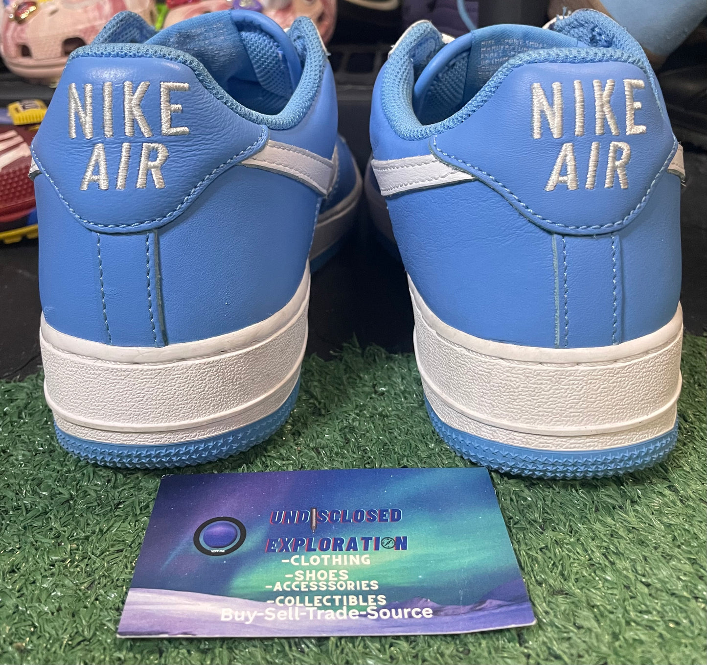 Nike Air Force 1 low color of the month university blue size 8.5men/10women