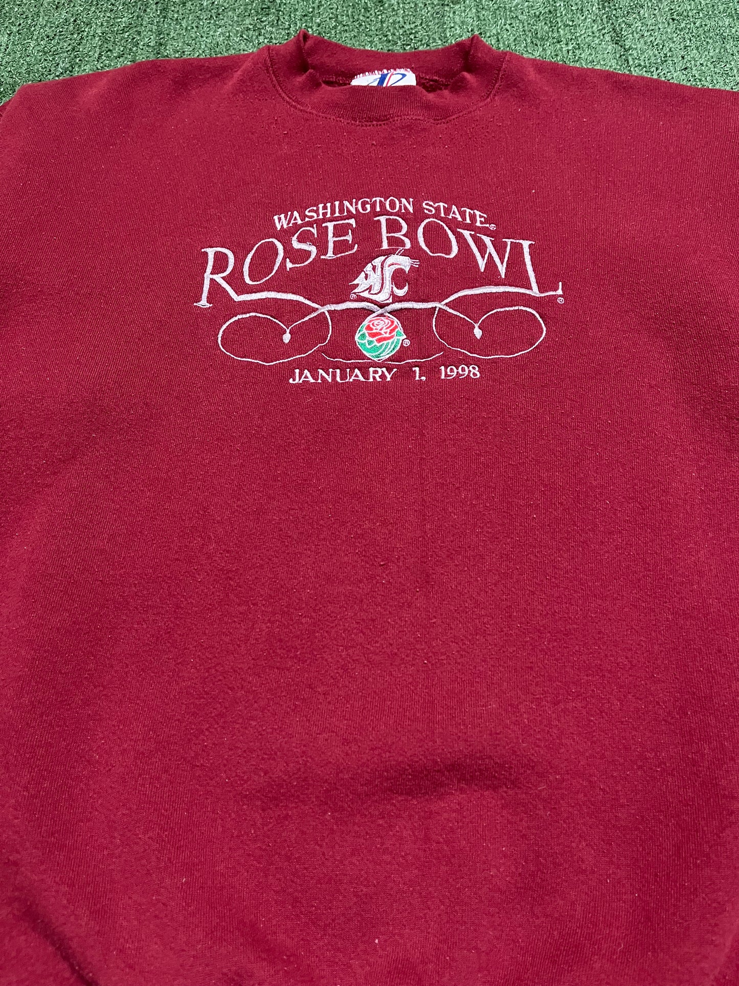 Vintage Wsu Washington state university rosebowl 1998 crewneck