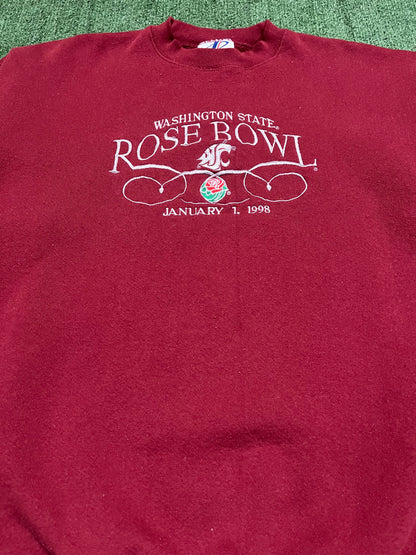 Vintage Wsu Washington state university rosebowl 1998 crewneck