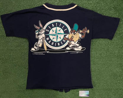 Vintage 1990s Seattle Mariners X Looney tunes jersey
