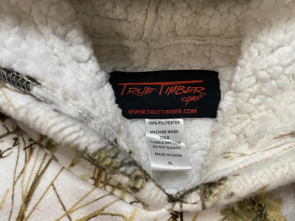 True Timber snow camo fleece hoodie