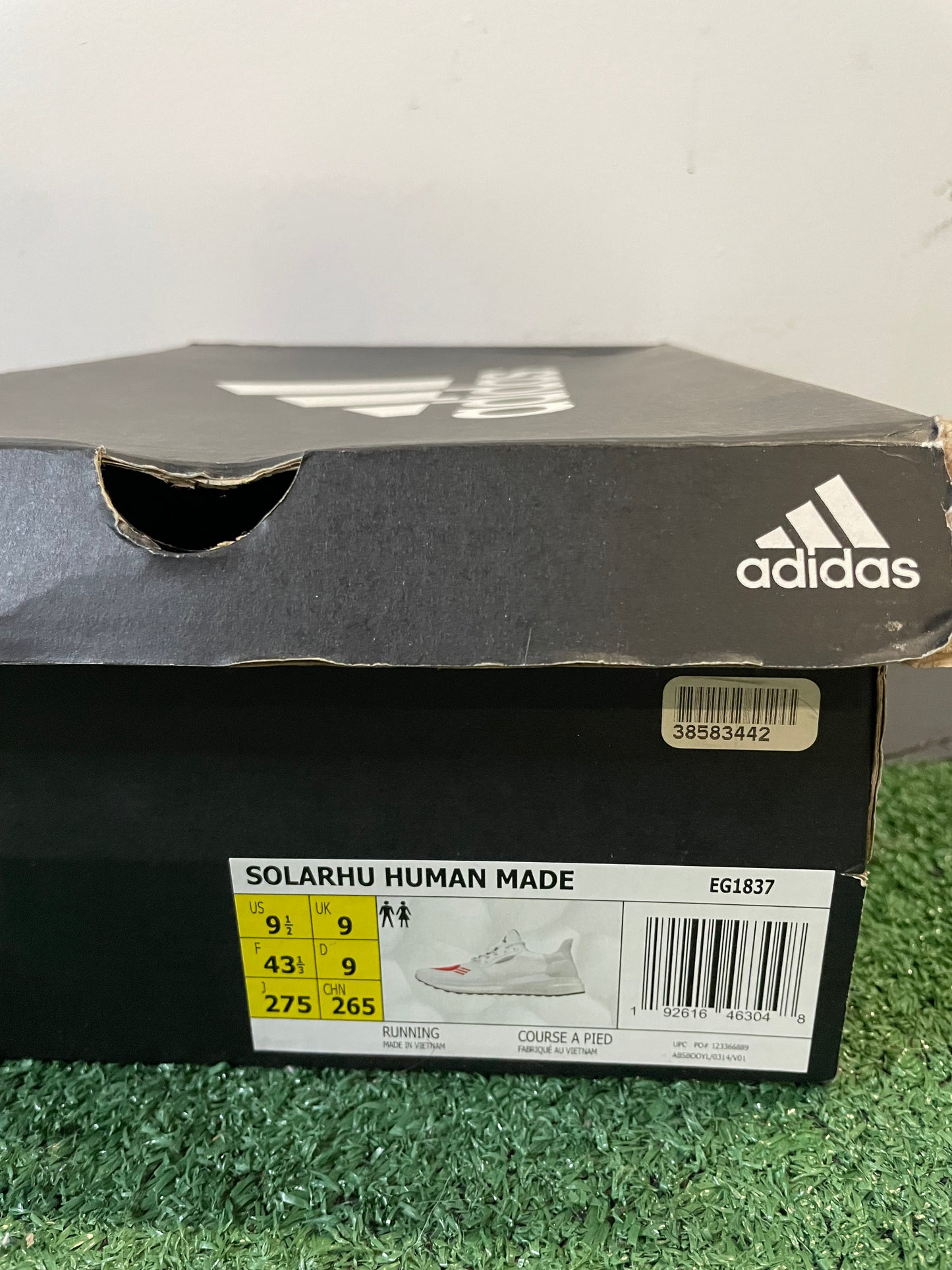 Adidas Solarhu Human Glide X human made white red