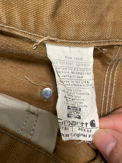 Carhartt beige double knees pants