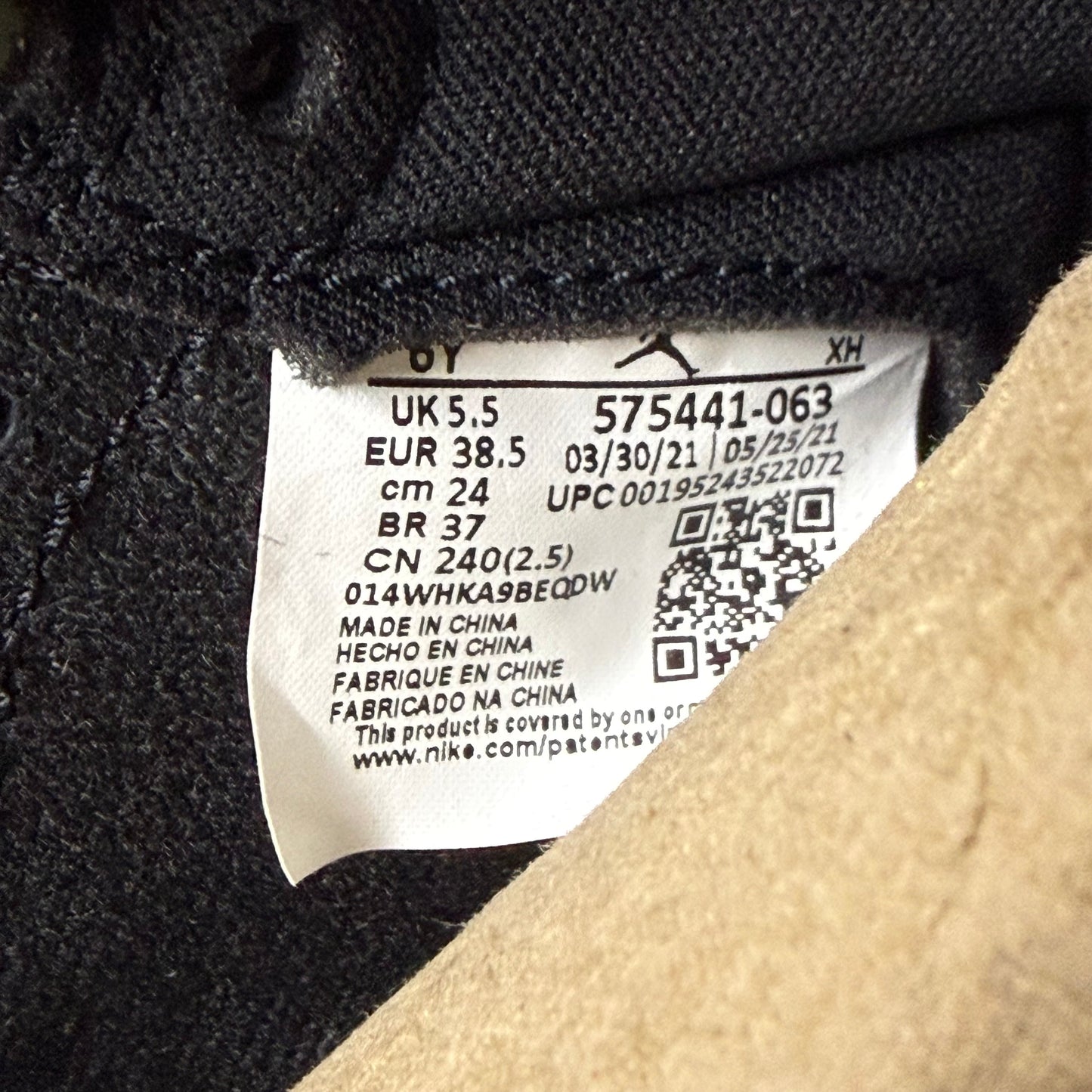 Jordan 1 Patent Bred
