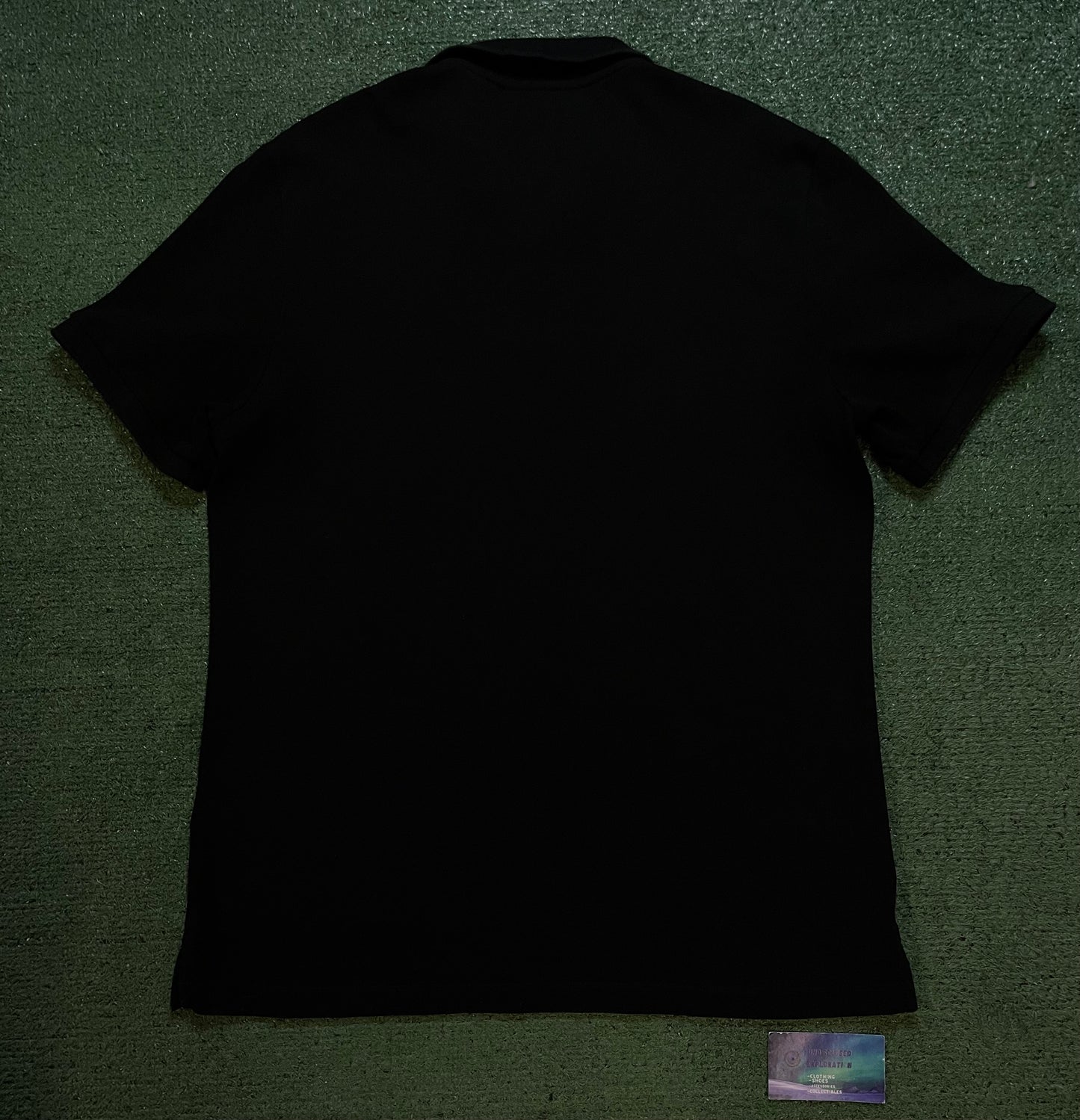 Burberry black polo