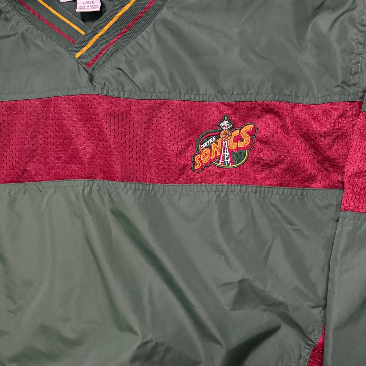 Vintage Seattle SuperSonics Pullover Puma