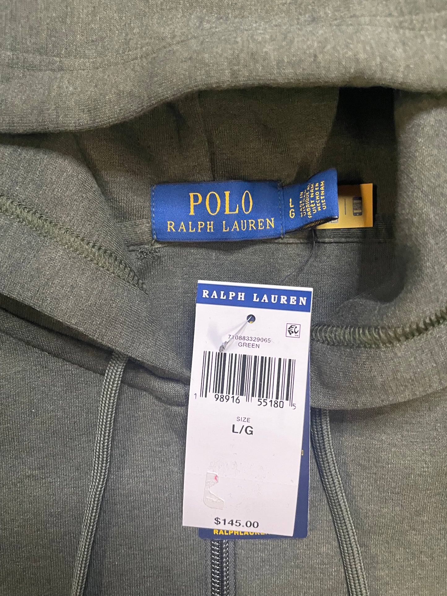 Polo Ralph Lauren olive green Sweatsuit