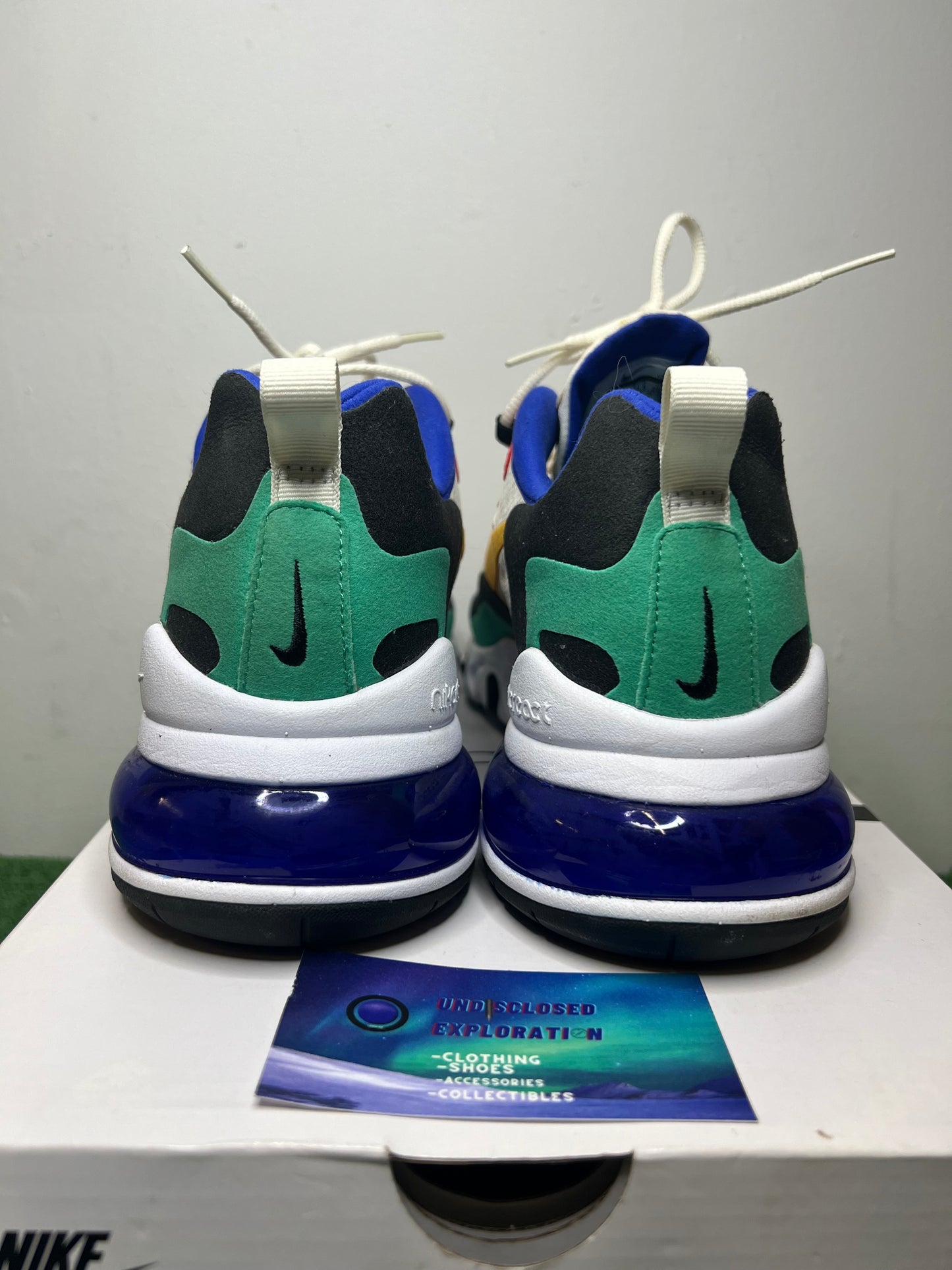 Nike air max 270 react Bauhaus size 10.5men/12women