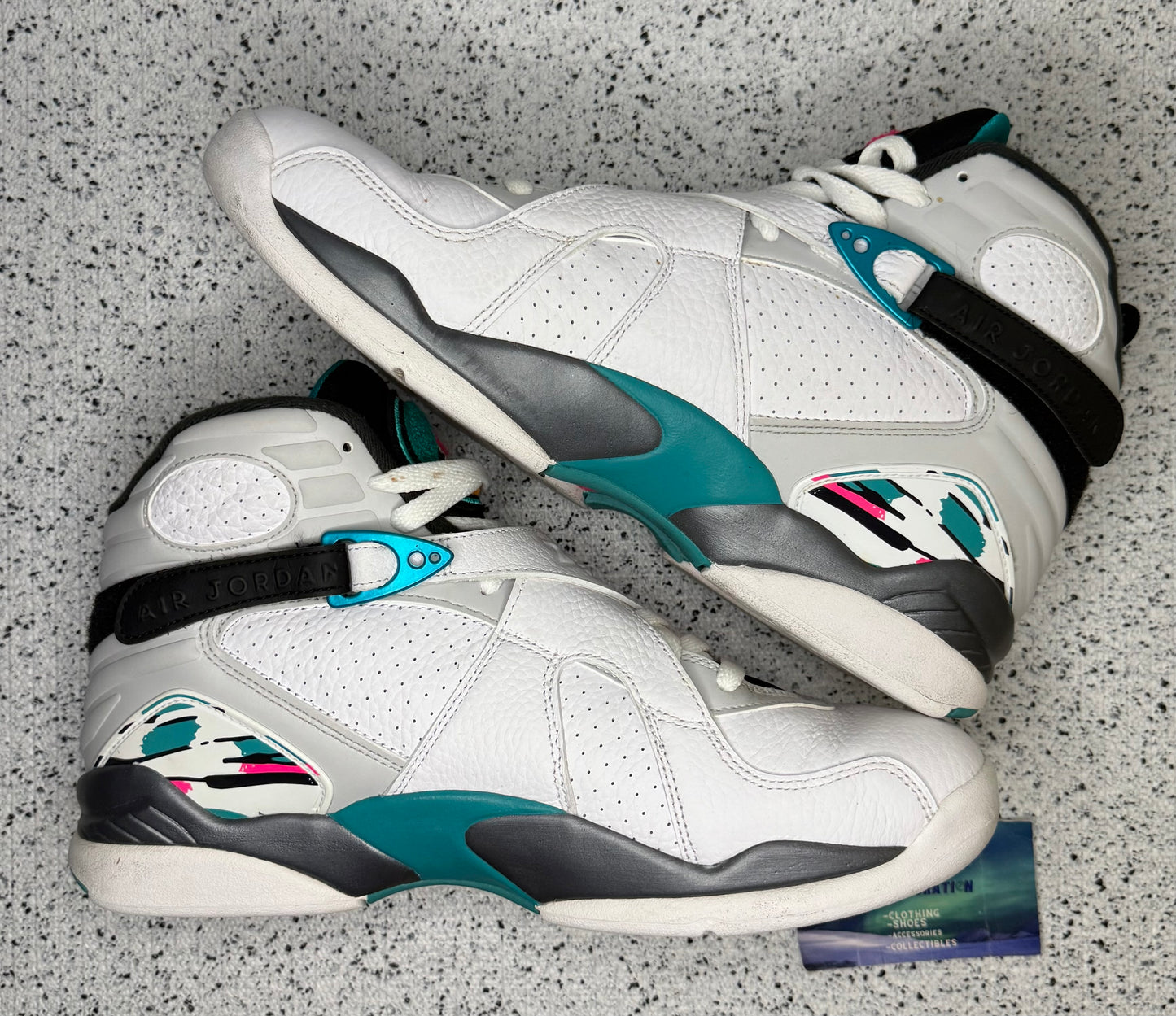 Jordan 8 South Beach 11 Men/12.5 Women “Preowned”