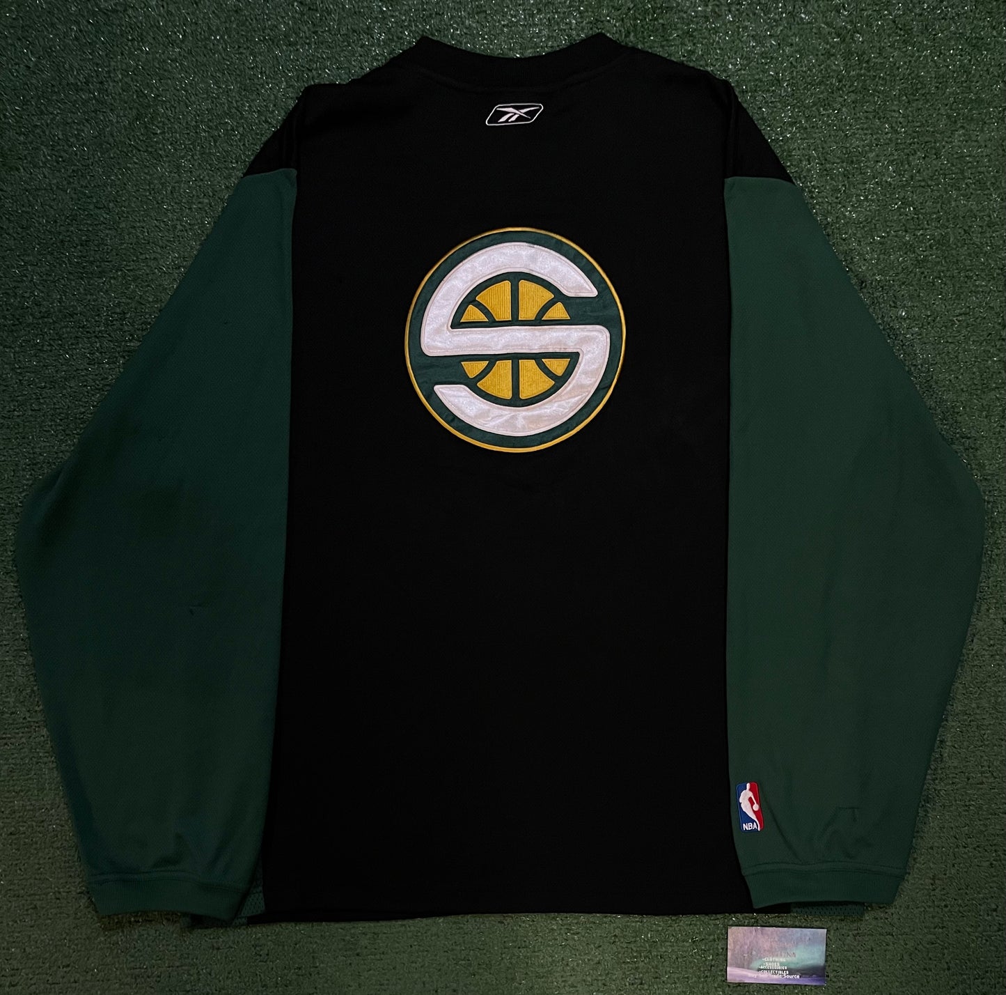 Vintage 2000s Seattle Sonics Reebok longsleeve