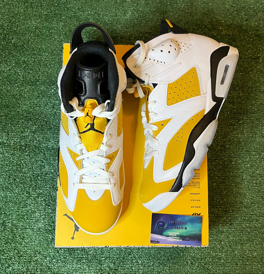 Air Jordan 6 yellow Ochre