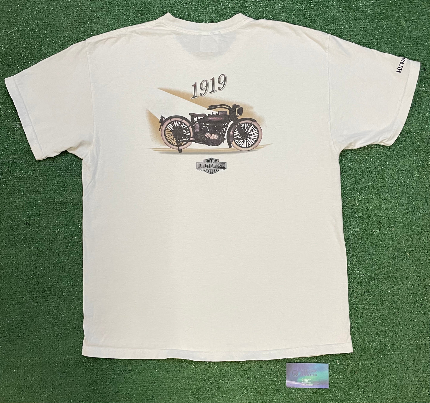 Vintage Harley Davidson 1919 Model motorcycle tee