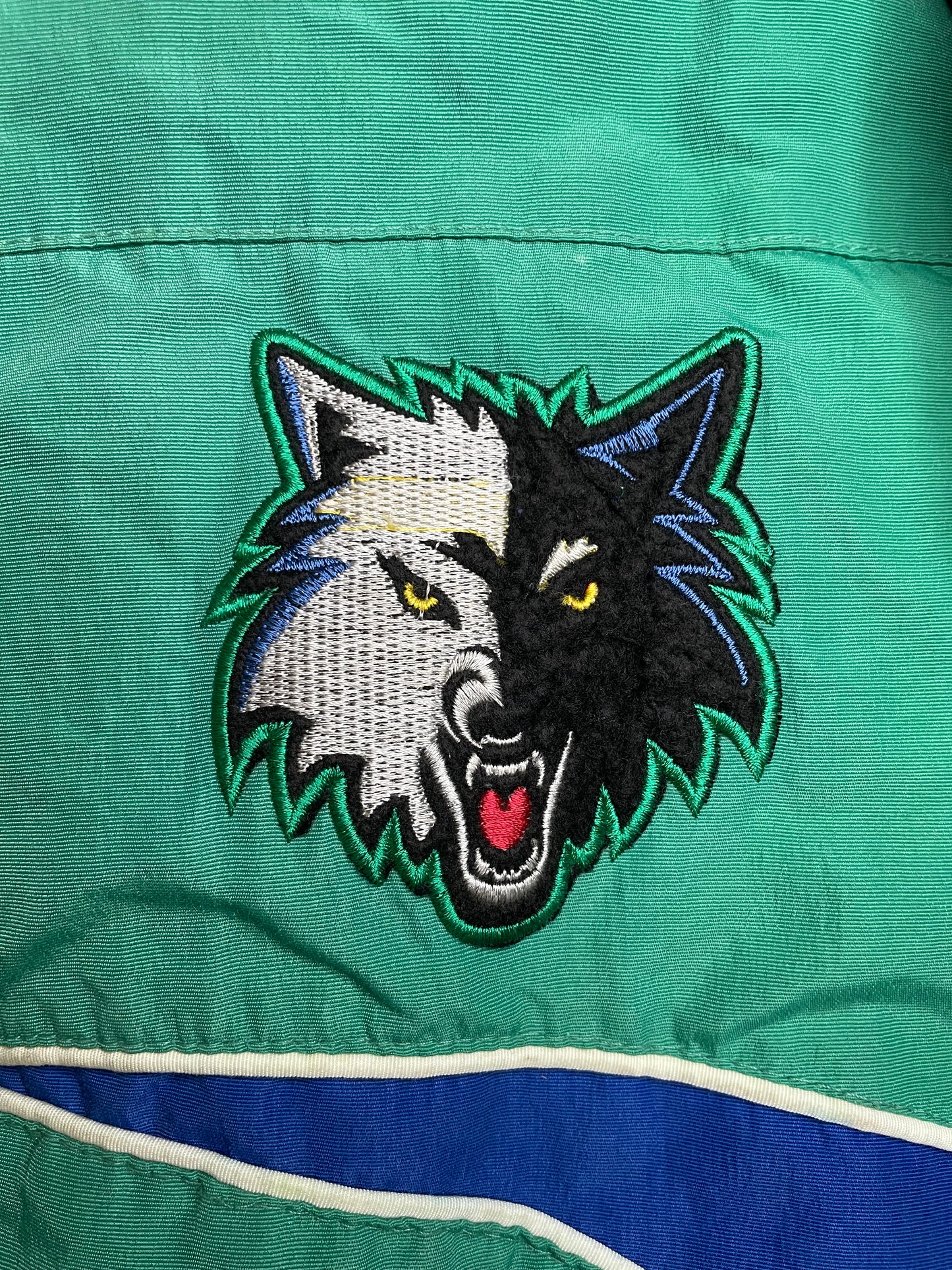 Vintage 1990s Minnesota Timberwolves reversible jacket