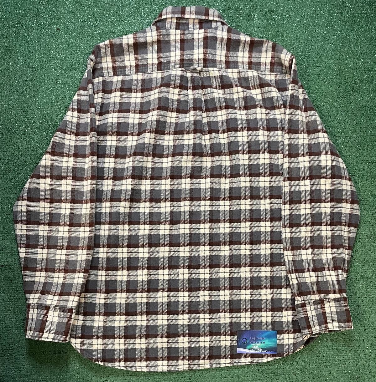 Jachs brown & cream flannel