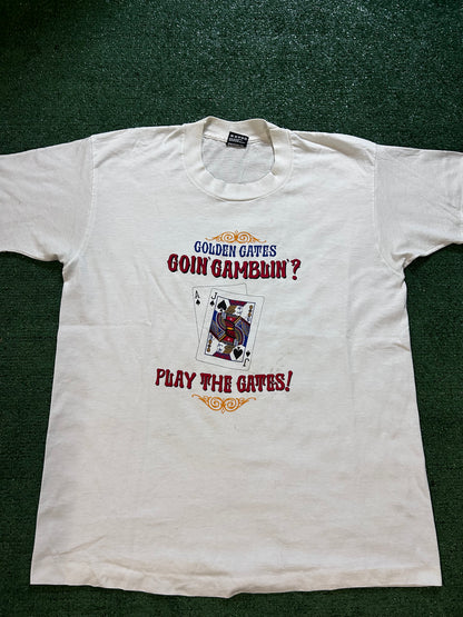 Vintage Golden Gates gambling casino tee