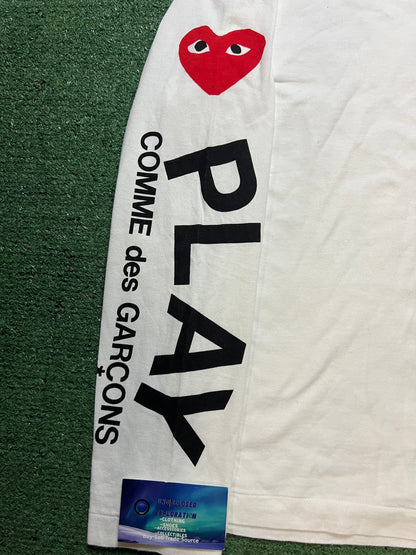 Comme des Garçons Play heart longsleeve
