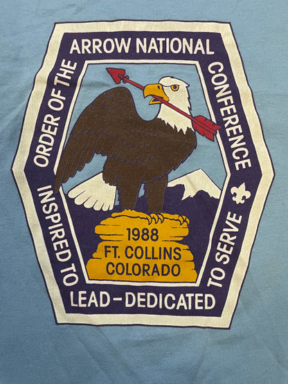 Vintage 1980s Arrow National FT Collin’s Colorado tee
