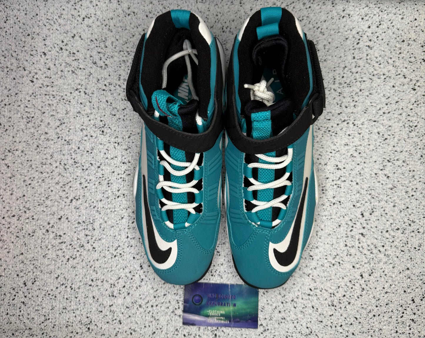 Nike Air Griffey Max 1 Aquamarine 8.5 Men/10 Women “Preowned”