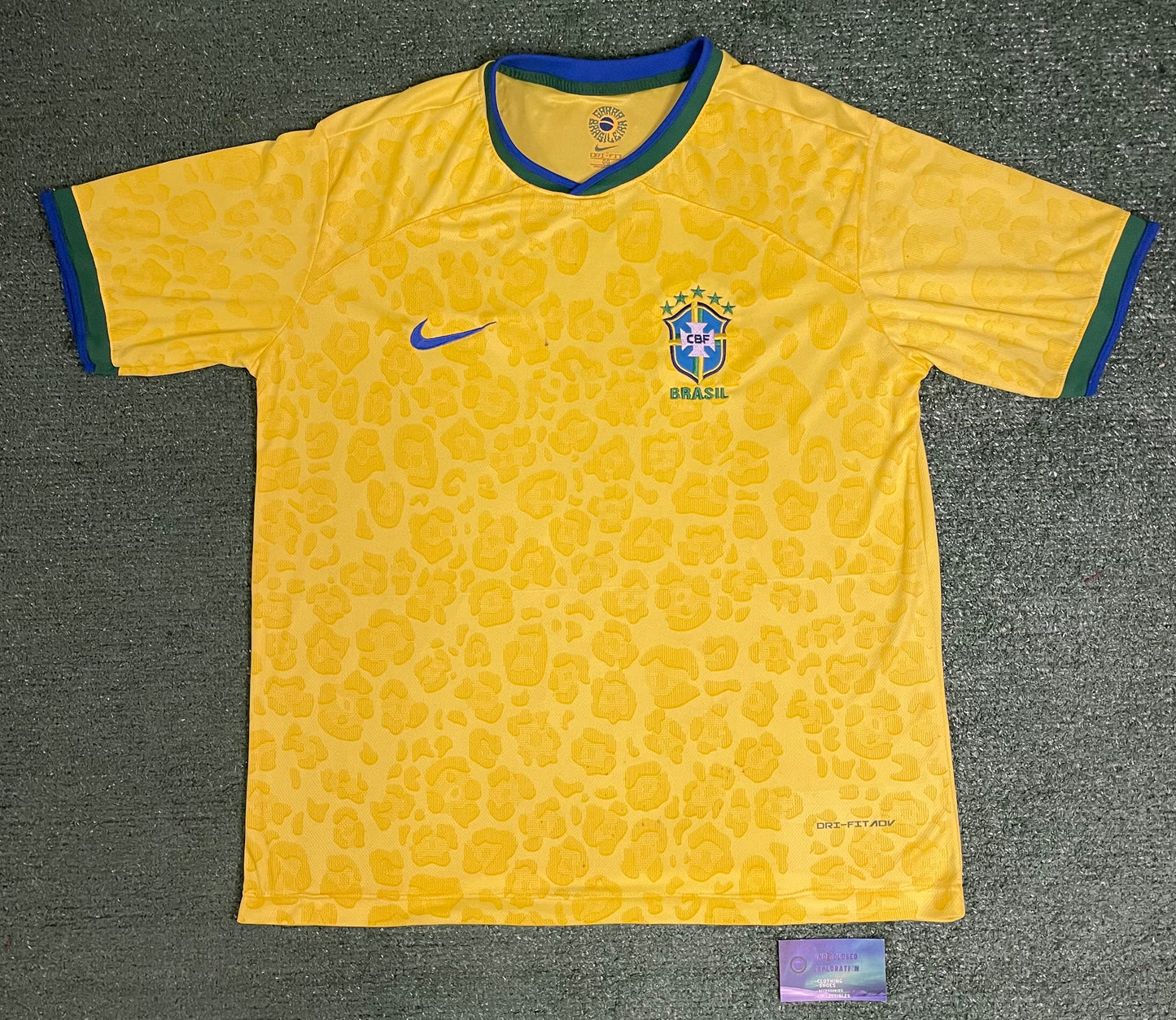 Nike CBF Brazil 2022/2023 soccer jersey