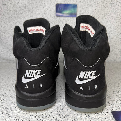 Jordan 5 Black Metallic Reimagined 12 Men “Preowned”