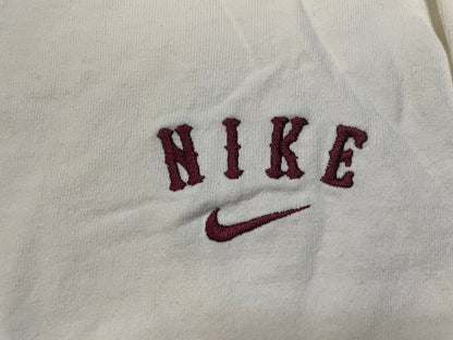 Vintage 1990s Nike maroon embroidered longsleeve