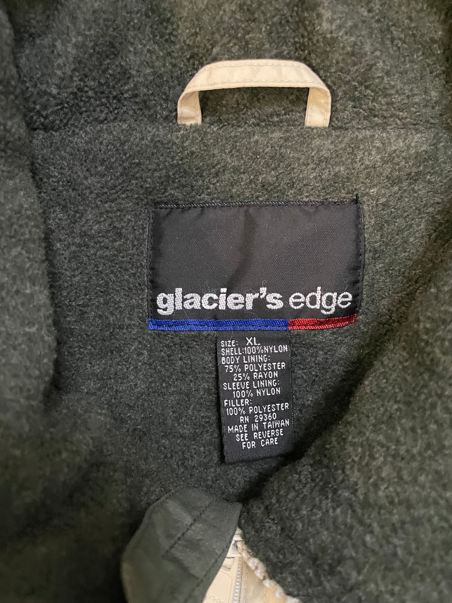 Vintage 1990s Glacier’s Edge beige jacket