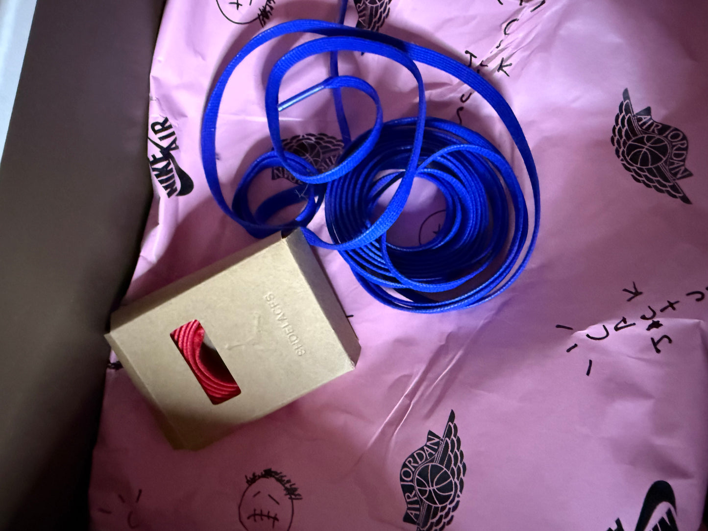 Jordan 1 Low Travis Scott Canary 9 Men/10.5 Women “Preowned”