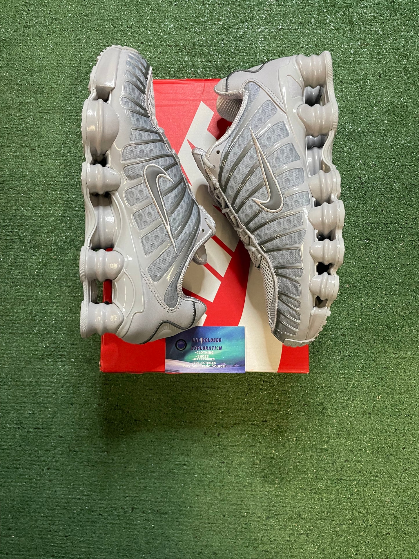 Nike Shox TL wolf grey iron grey