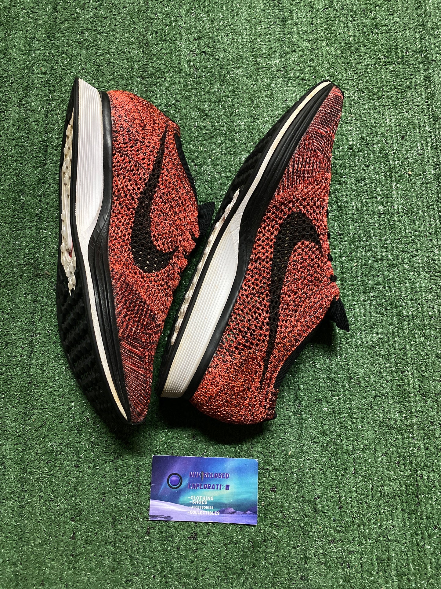 Nike FlyKnit Racer fire rooster size 10men/11.5women